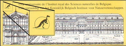 Belgian booklet cover, Iguanodon