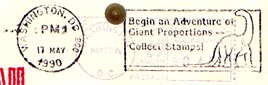 U.S. collect stamps cancel