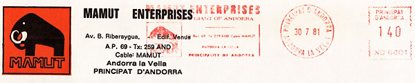 Andorra meter