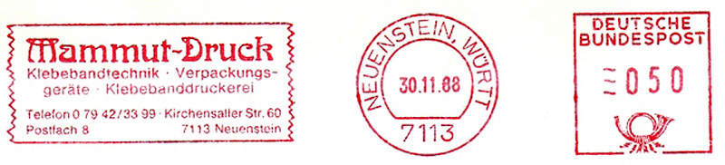 Germany Neuenstein meter