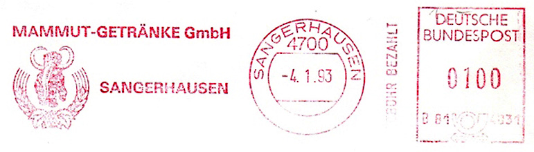 Germany Sangerhausen meter